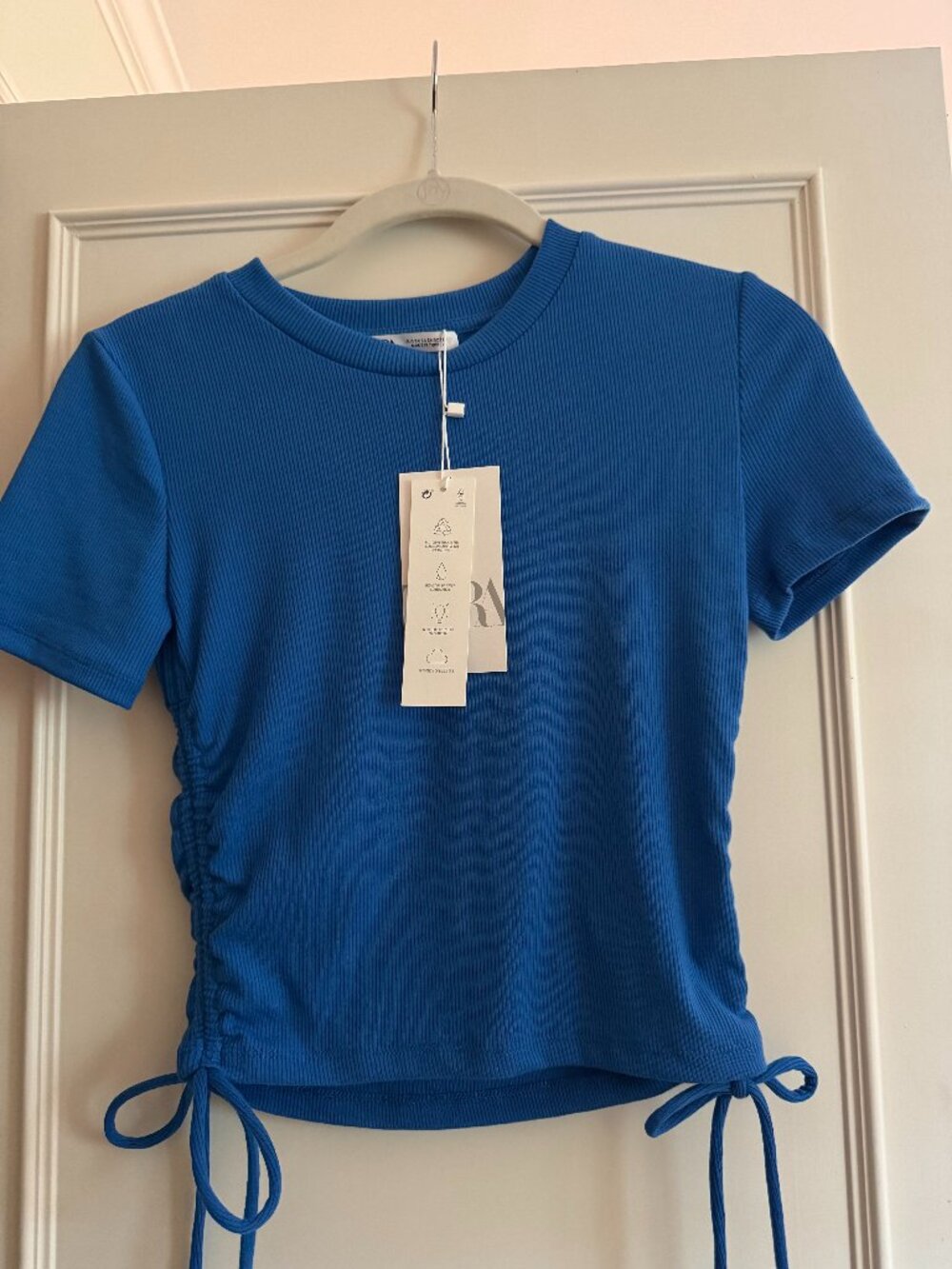 NWT Blue ZARA top